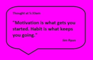 habits and motivation