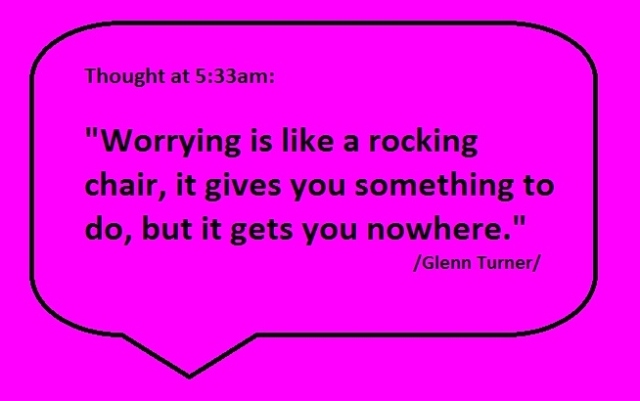 worrying